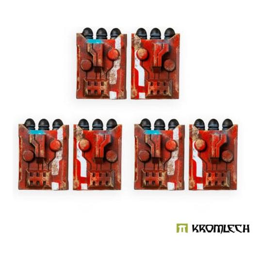 KROMLECH Caste Enclaves Missile Racks (6)
