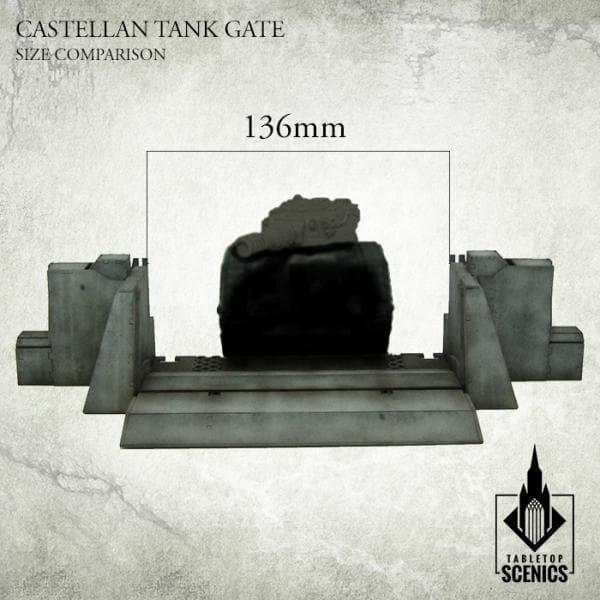 TABLETOP SCENICS Castellan Tank Gate