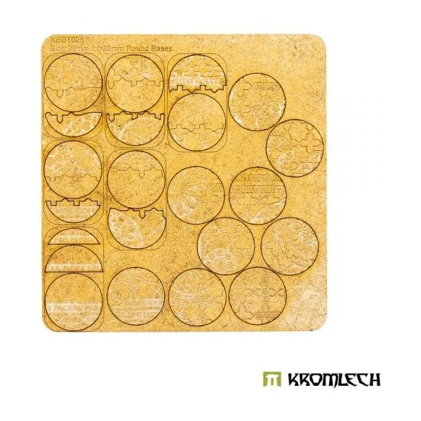 KROMLECH Cathedral 32mm Round Base Toppers