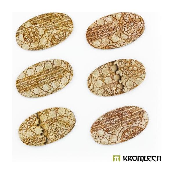 KROMLECH Cathedral 75x42mm Oval Base Toppers