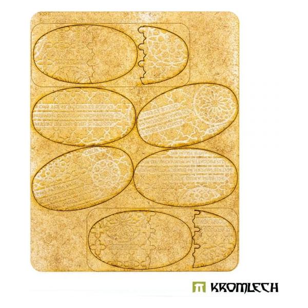 KROMLECH Cathedral 75x42mm Oval Base Toppers