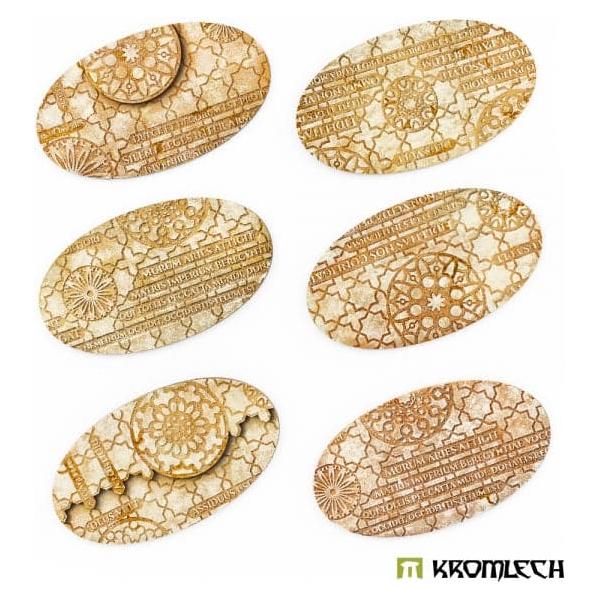KROMLECH Cathedral 90x52mm Oval Base Toppers