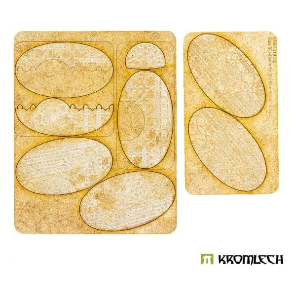 KROMLECH Cathedral 90x52mm Oval Base Toppers