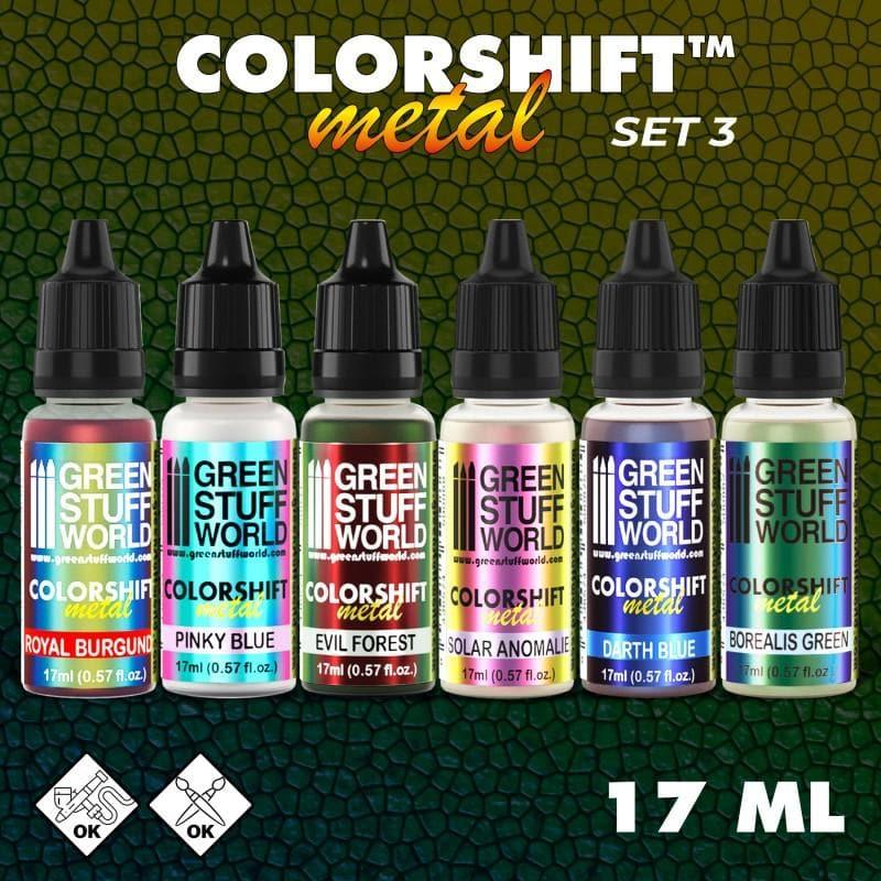 GREEN STUFF WORLD Colorshift Chameleon Acrylic Paint Set 3
