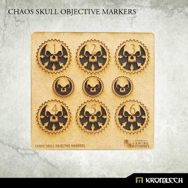 KROMLECH Chaos Skull Objective Markers (HDF)