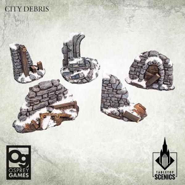 TABLETOP SCENICS City Debris (Frostgrave) (5)