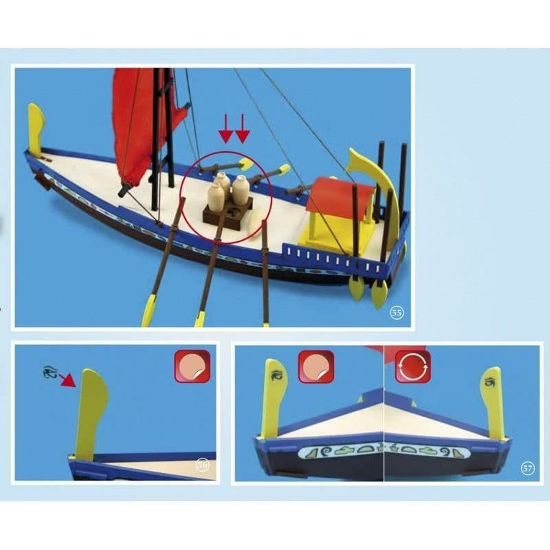 ARTESANIA Cleopatra Egyptian Boat