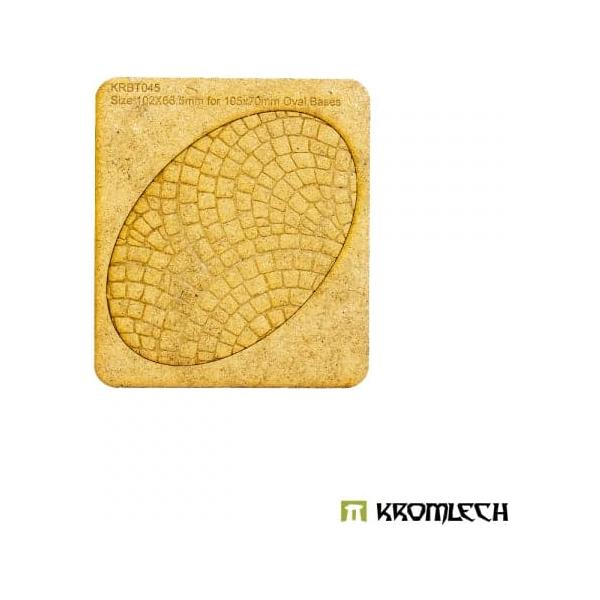 KROMLECH Cobblestone 105x70mm Oval Base Topper