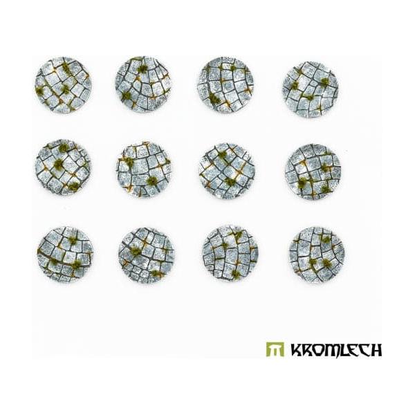 KROMLECH Cobblestone 30mm Round Base Toppers