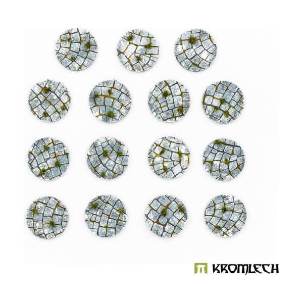 KROMLECH Cobblestone 32mm Round Base Toppers