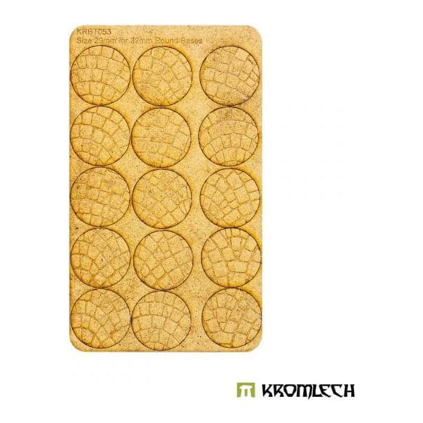 KROMLECH Cobblestone 32mm Round Base Toppers