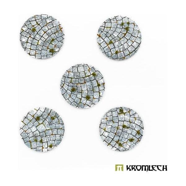 KROMLECH Cobblestone 50mm Round Base Toppers - 50mm