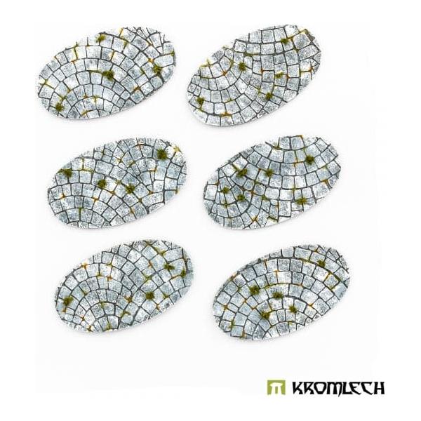 KROMLECH Cobblestone 75x42mm Oval Base Toppers