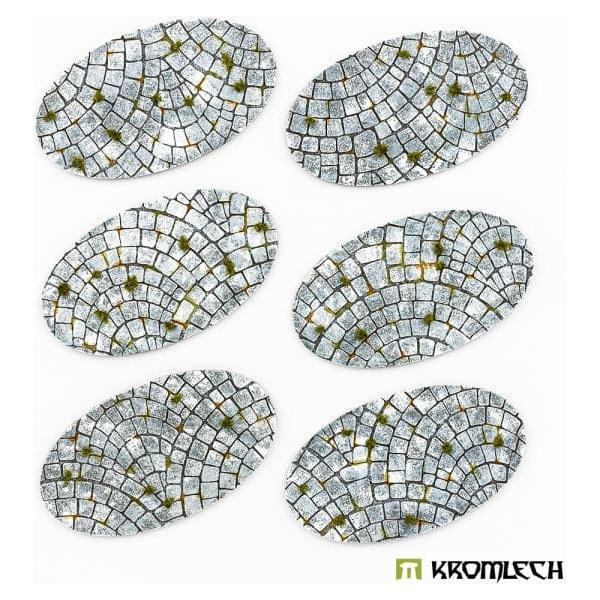 KROMLECH Cobblestone 90x52mm Oval Base Toppers