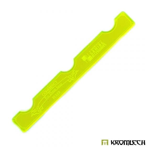 KROMLECH Coherency Ruler - 25mm Bases - Green