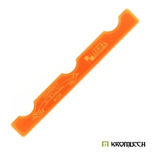 KROMLECH Coherency Ruler - 28.5mm Bases - Orange