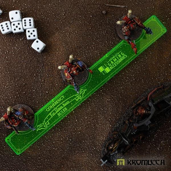 KROMLECH Coherency Ruler - 32mm Bases - Green