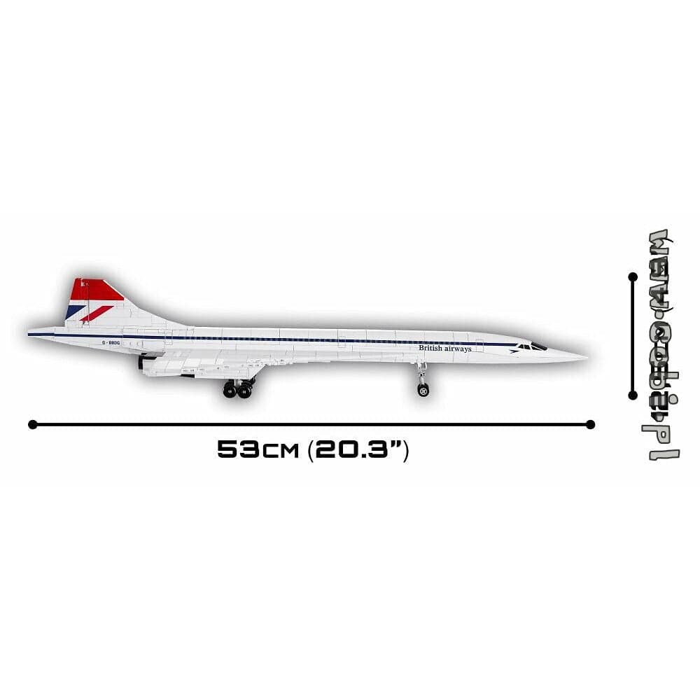 COBI Concorde - G-BBDG Concorde (455 Pieces)