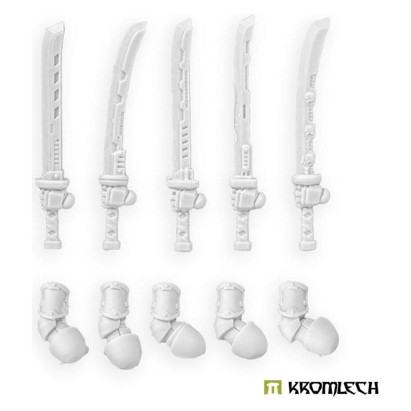 KROMLECH Cyber Samurai Vibro Katanas - Left (5)