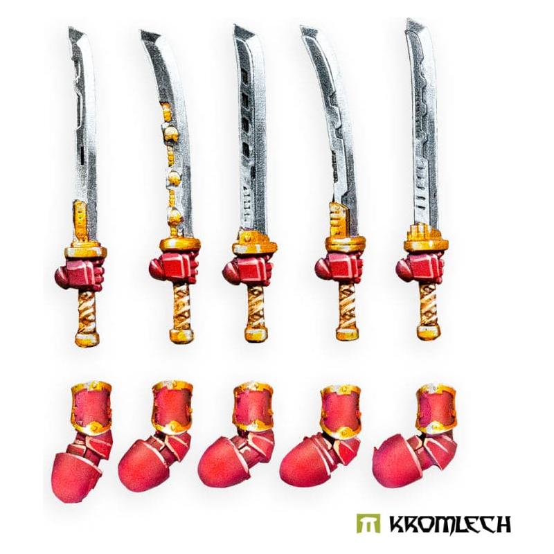 KROMLECH Cyber Samurai Vibro Katanas - Right (5)