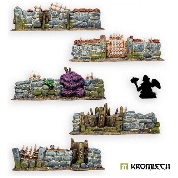 KROMLECH Dark Forest Stone Fence (5)