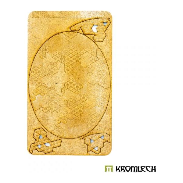 KROMLECH Dark Technology 120x92mm Oval Base Topper