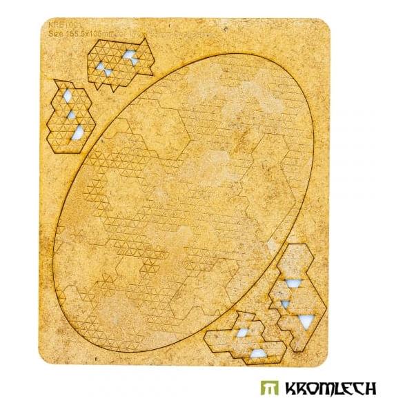 KROMLECH Dark Technology 170 x 105mm Oval Base Topper