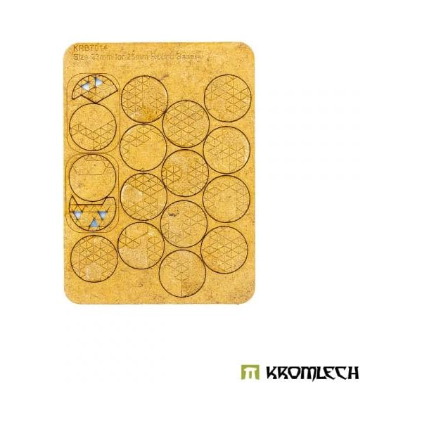 KROMLECH Dark Technology 25mm Round Base Toppers