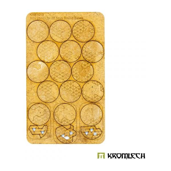 KROMLECH Dark Technology 28.5mm Round Base Toppers