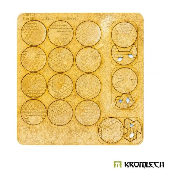 KROMLECH Dark Technology 32mm Round Base Toppers