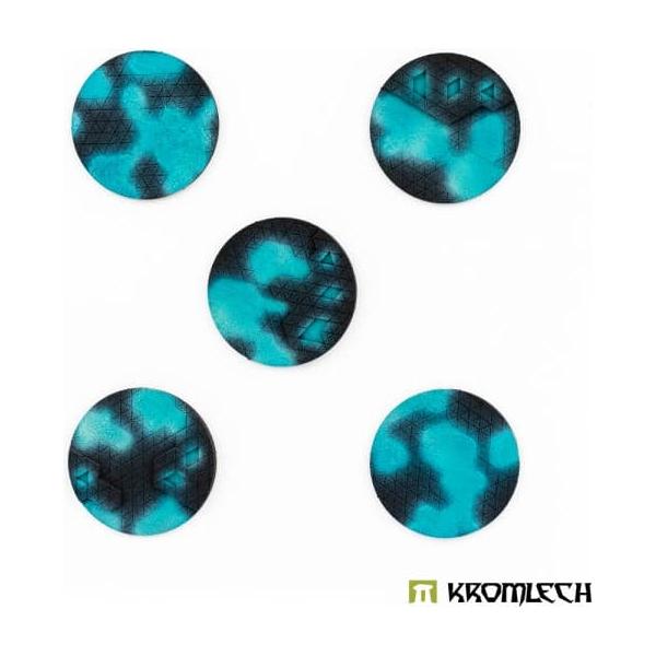 KROMLECH Dark Technology 50mm Round Base Toppers - 47mm