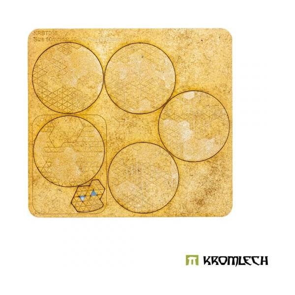 KROMLECH Dark Technology 50mm Round Base Toppers - 50mm