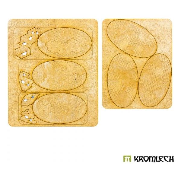 KROMLECH Dark Technology 90x52mm Oval Base Toppers