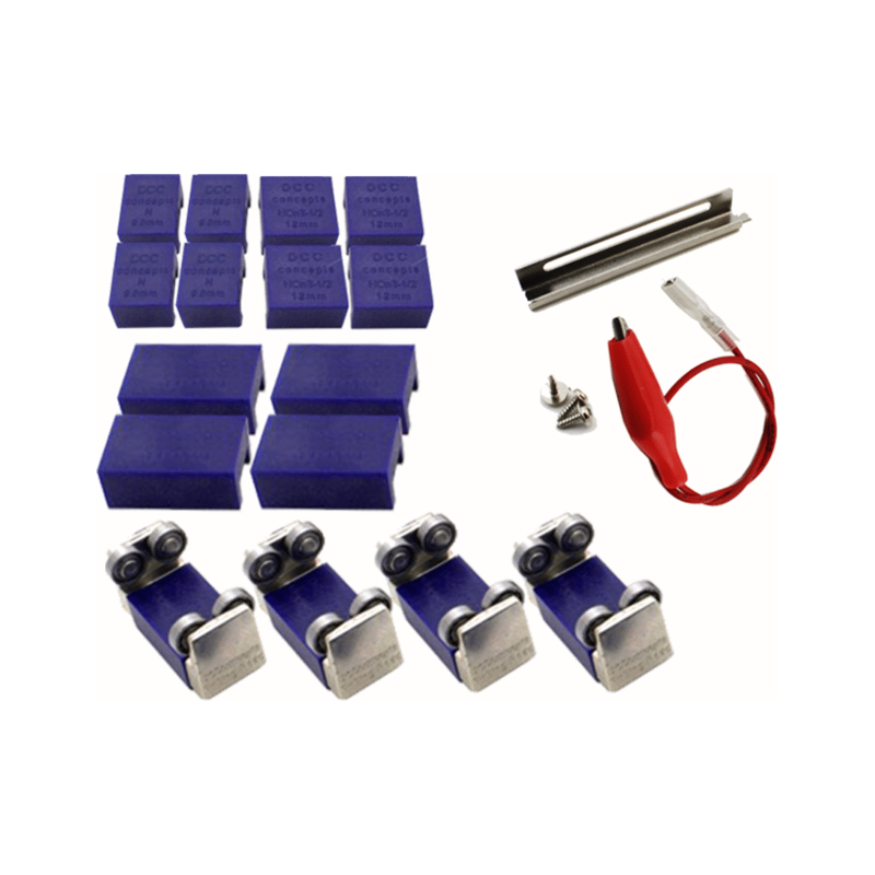 DCC CONCEPTS Rolling Road 4 Axle Active Set