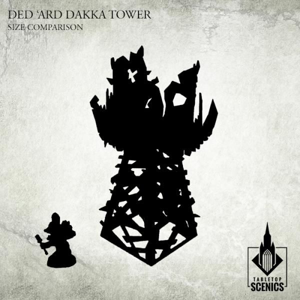 TABLETOP SCENICS Ded 'Ard Dakka Tower