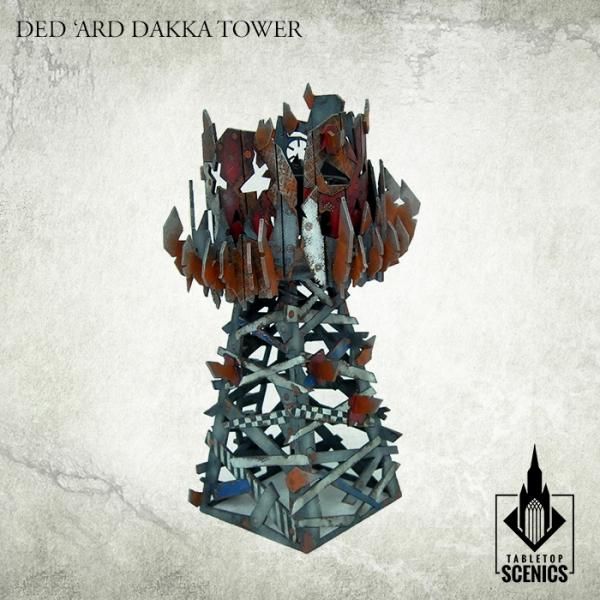 TABLETOP SCENICS Ded 'Ard Dakka Tower