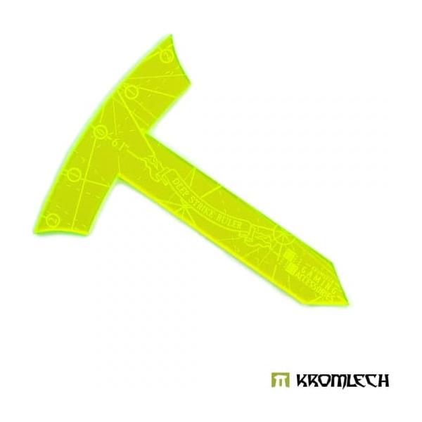 KROMLECH Deep Strike Ruler Template 6" - Medium Perimeter - Green