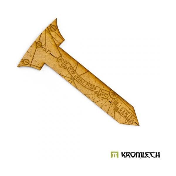 KROMLECH Deep Strike Ruler Template 6" - Small Perimeter - HDF