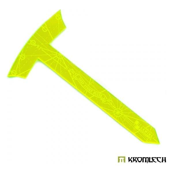 KROMLECH Deep Strike Ruler Template 9" - Medium Perimeter - Green