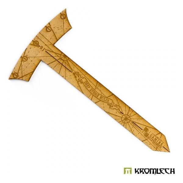 KROMLECH Deep Strike Ruler Template 9" - Medium Perimeter -