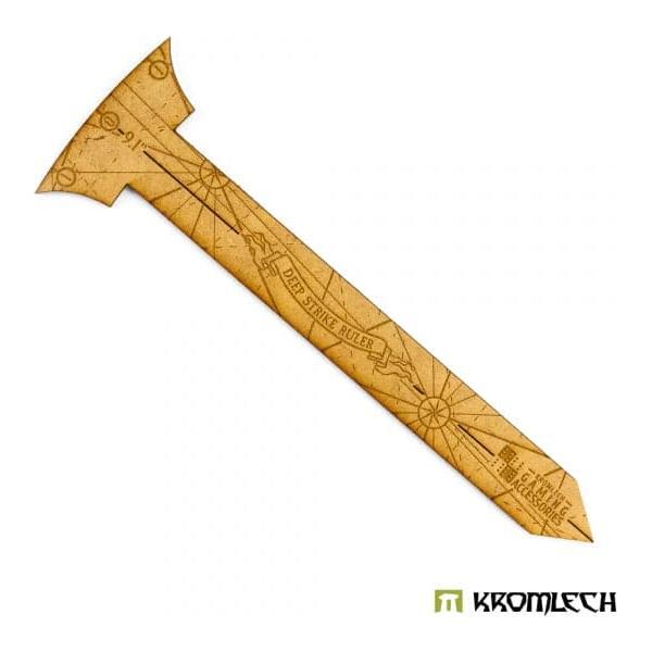 KROMLECH Deep Strike Ruler Template 9" - Small Perimeter -