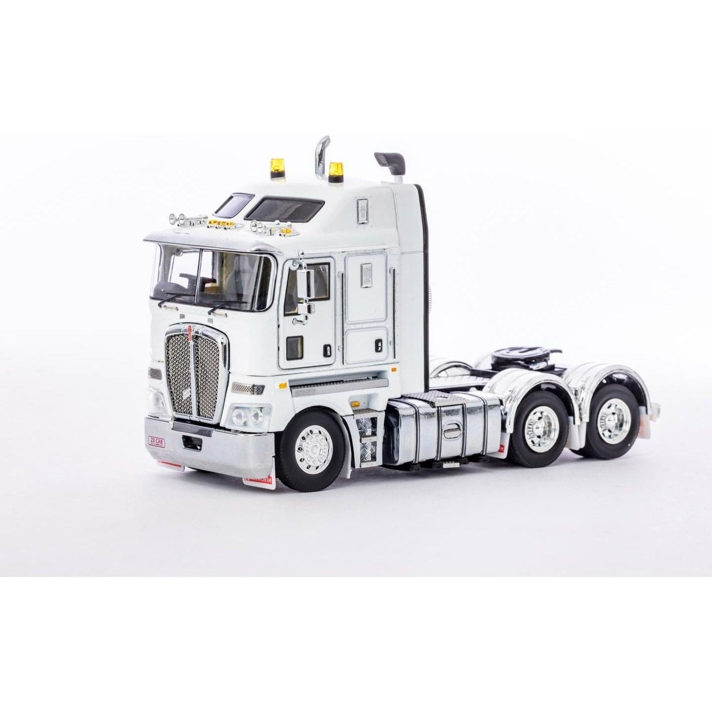 DRAKE 1/50 Kenworth K200 Truck White/Black 2.3 Cabin