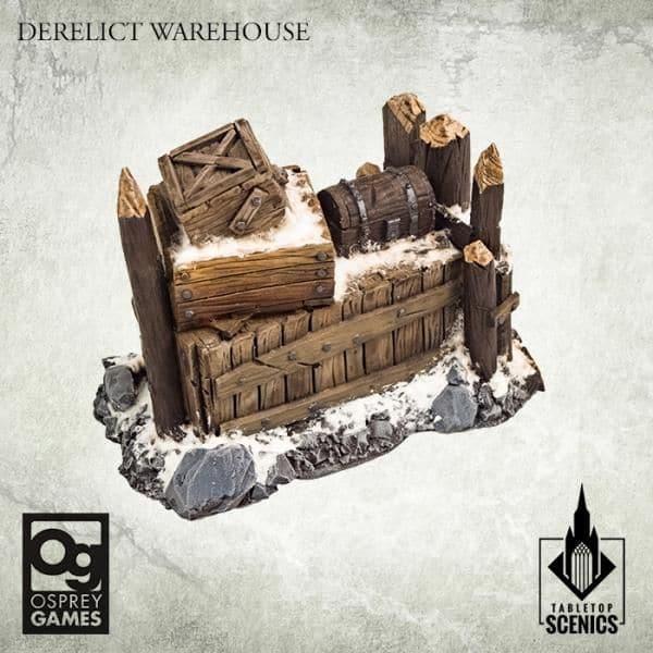 TABLETOP SCENICS Derelict Warehouse (Frostgrave) (5)