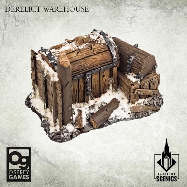 TABLETOP SCENICS Derelict Warehouse (Frostgrave) (5)