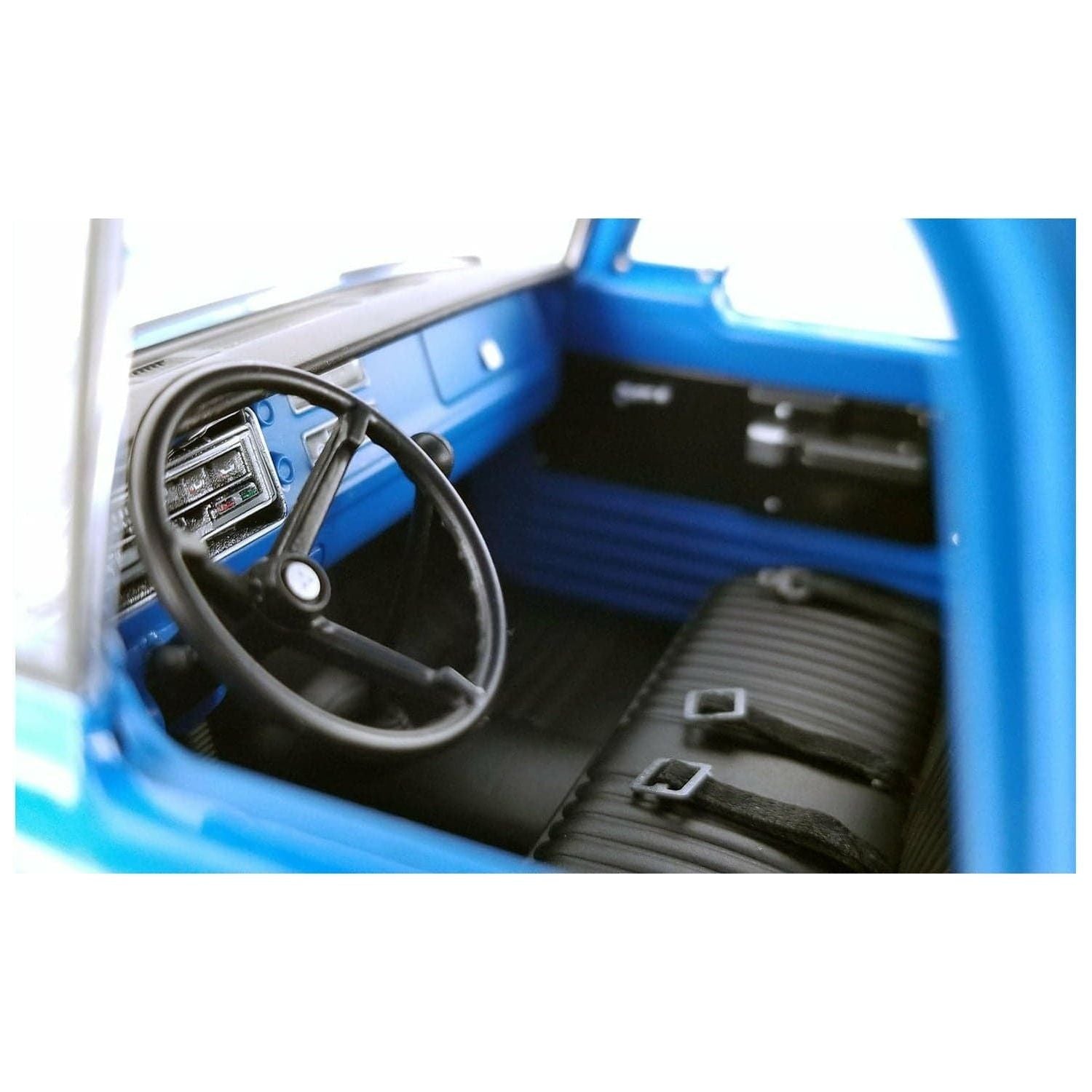 ACME 1/18 1970 Dodge D-300 Ramp Truck Corporate Blue