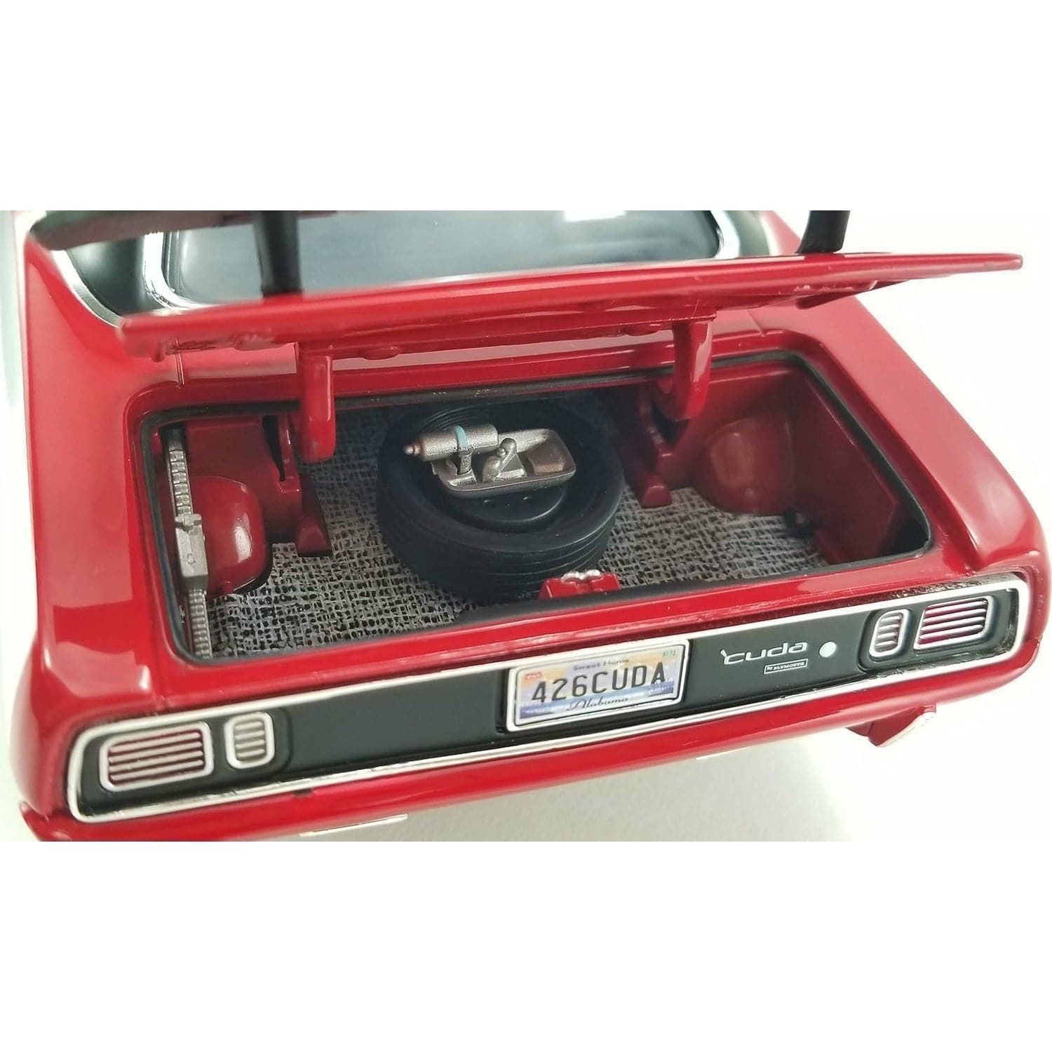 ACME 1/18 1971 Plymouth Hemi Cuda 1 of 1 Red/White