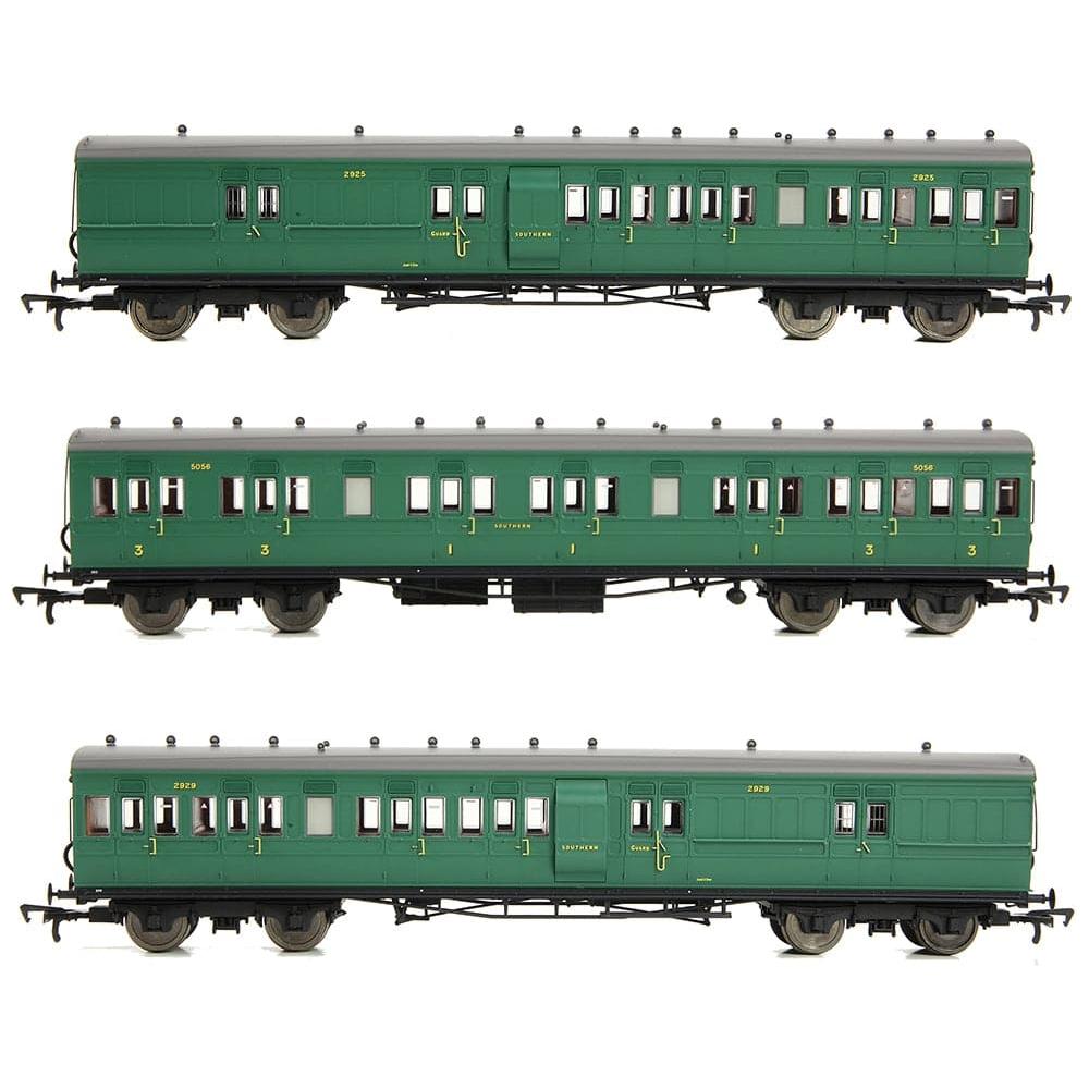 EFE RAIL OO LSWR Cross Country 3-Coach Pack SR Malachite Green