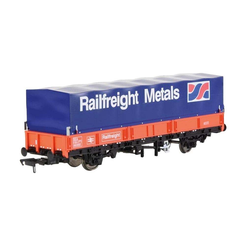 EFE RAIL OO BR SEA Wagon BR Railfreight Red with Hood (Original)