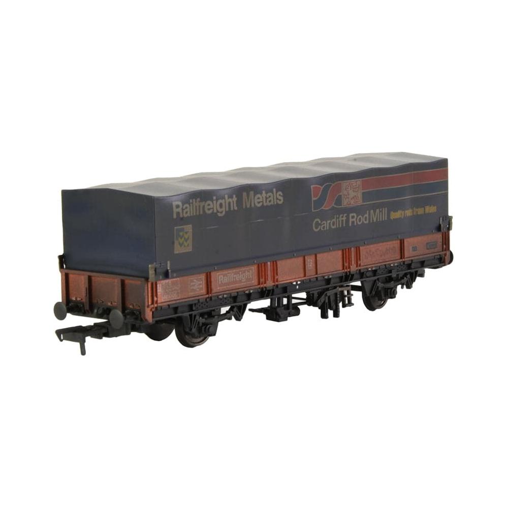EFE RAIL OO BR SEA Wagon BR Railfreight Red with Hood (Revised) (W)