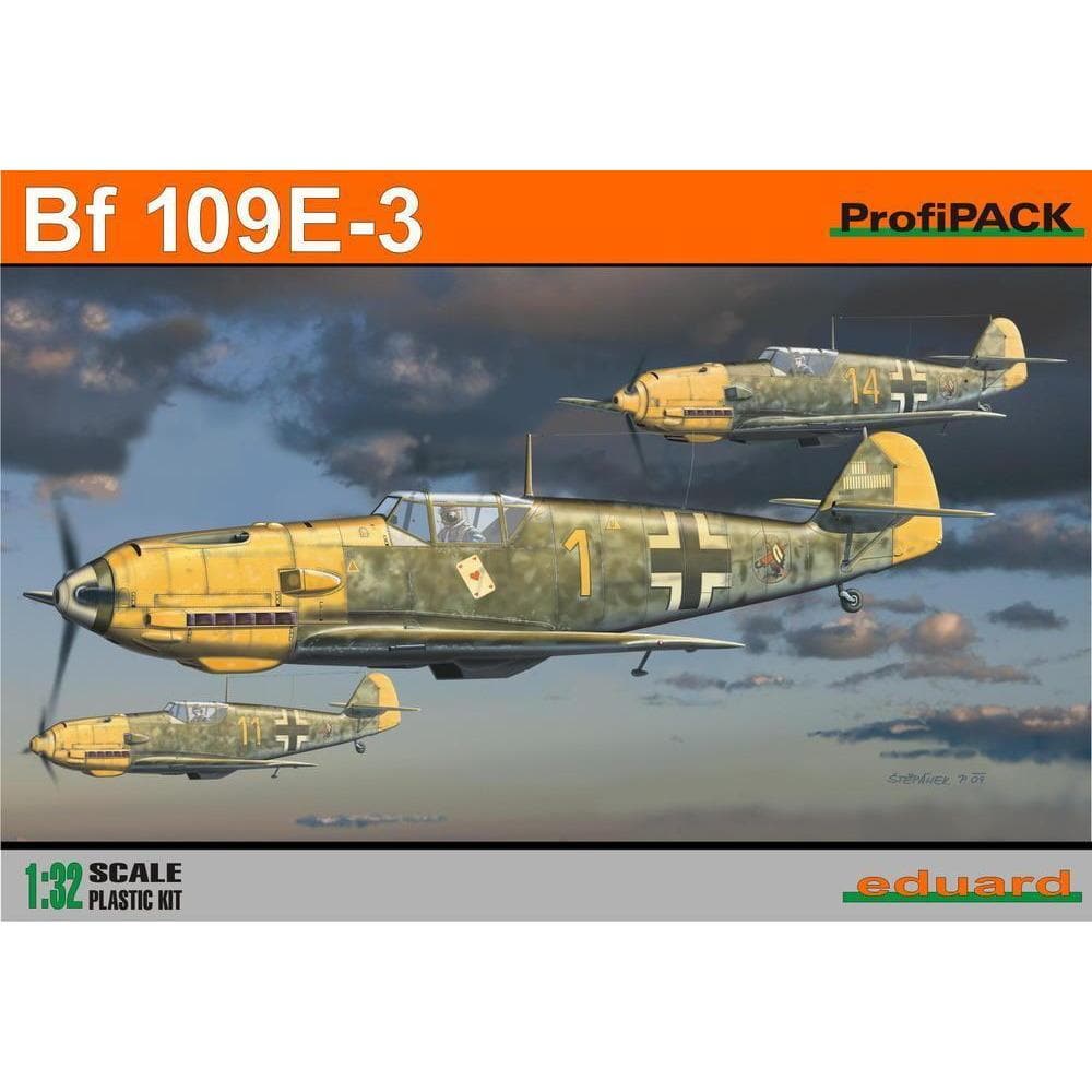 EDUARD 1/32 Bf 109E-3 Plastic Model Kit